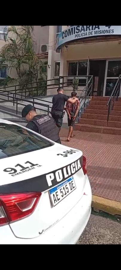 Robo en proceso frustrado por videovigiladores en Posadas: tres ladrones detenidos y objetos recuperados 5 10 - robo frustrado 6 - 9