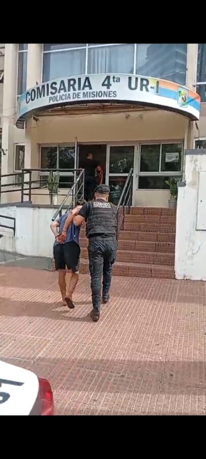 Robo en proceso frustrado por videovigiladores en Posadas: tres ladrones detenidos y objetos recuperados 6 12 - robo frustrado 7 - 11