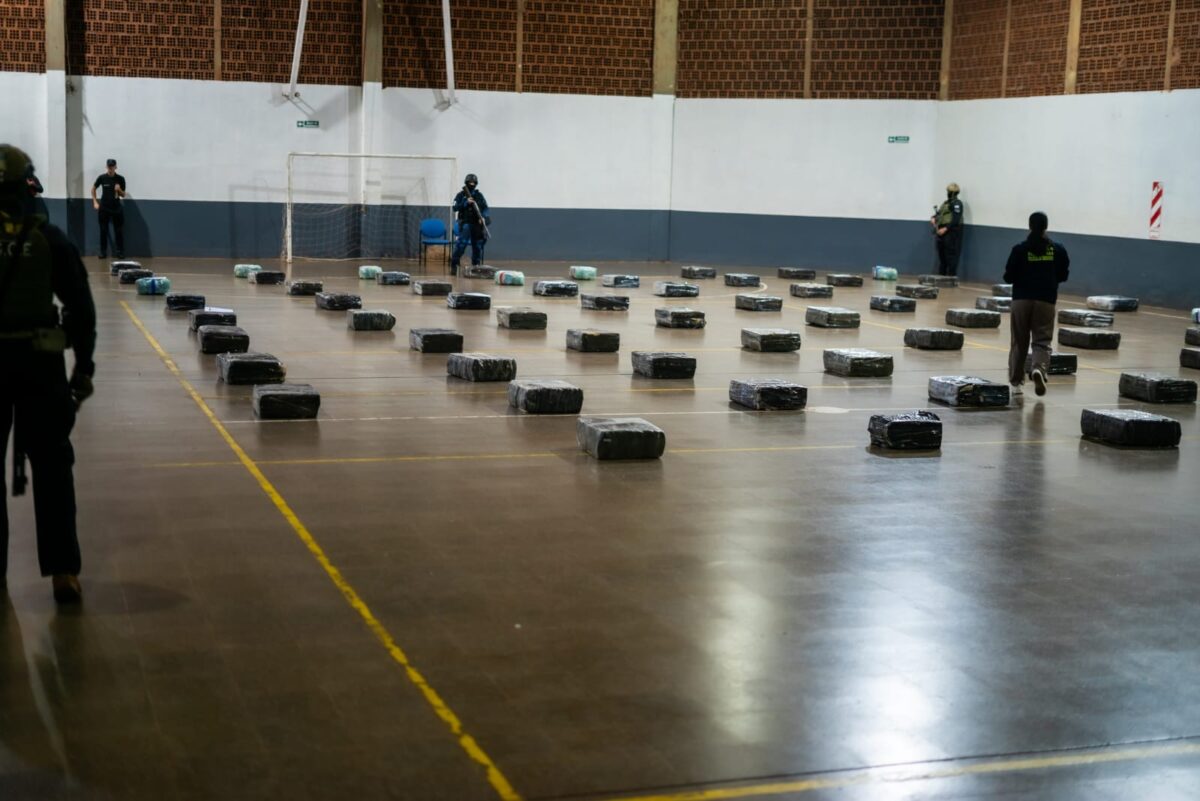 Apóstoles: secuestraron marihuana valuada en $8.000 millones