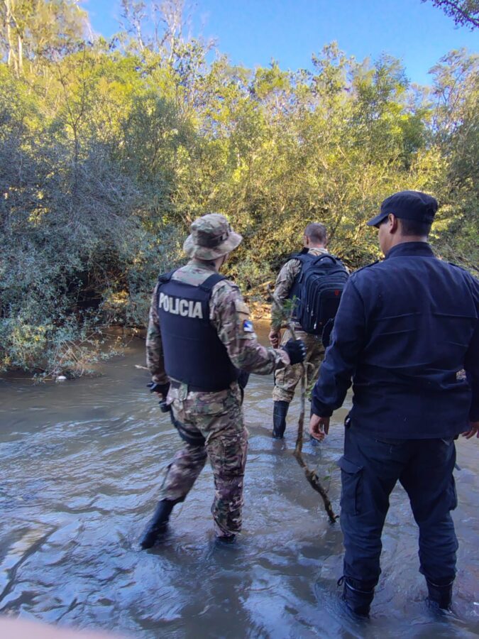 Desmantelan trampas ilegales para pesca en arroyos de Ruiz de Montoya 2 4 - trampas 2 - 3