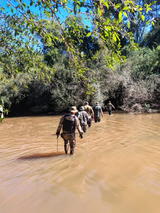 Desmantelan trampas ilegales para pesca en arroyos de Ruiz de Montoya 7 14 - trampas 7 - 13