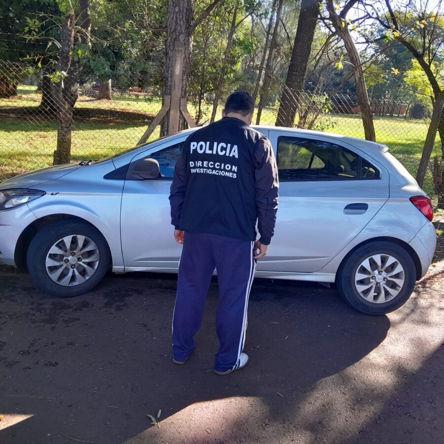 Anillo digital del 911 permitio rastrear y secuestrar un automovil buscado por orden judicial en Posadas 1 - 1