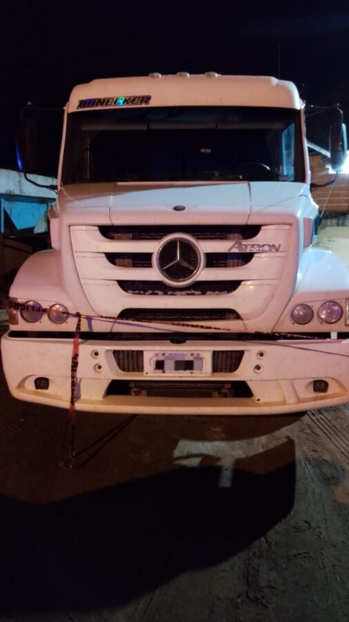 Detuvieron a un camionero que huyó tras atropellar y matar a una motociclista en Iguazú 1 2 - Camionero detenido 1 - 1