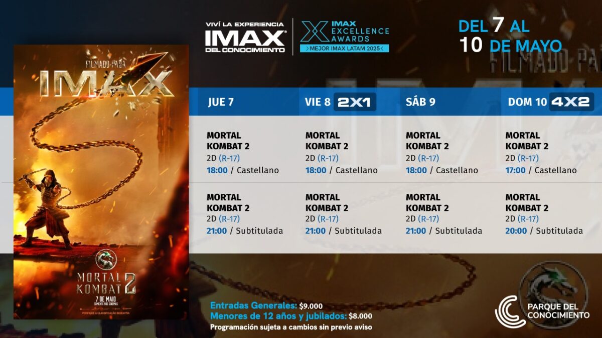 Cartelera Mortal - 1