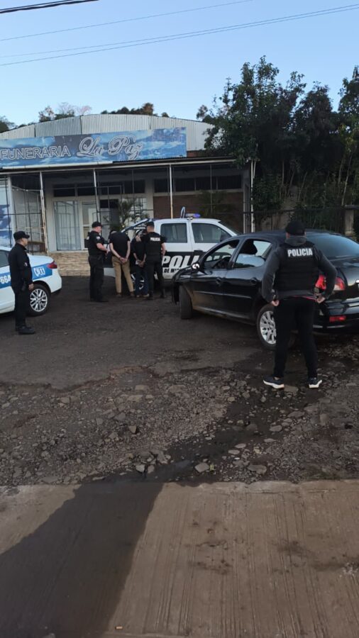 Detuvieron a un delincuente y su complice tras amenazas incendios y disparos en El Soberbio 1 - 1
