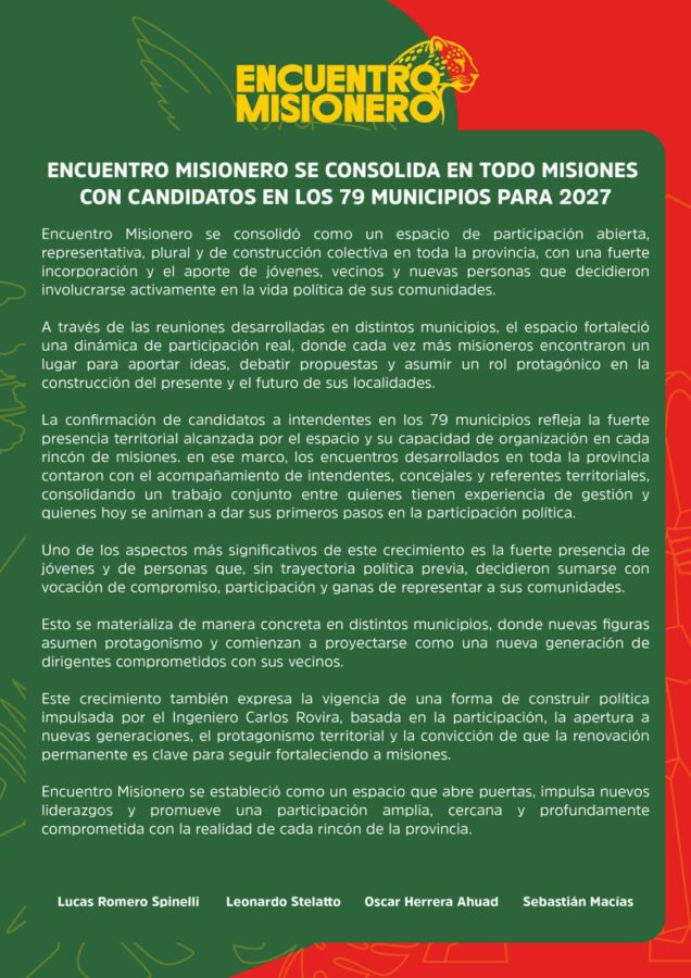 ENCUENTRO MISIONERO - 1