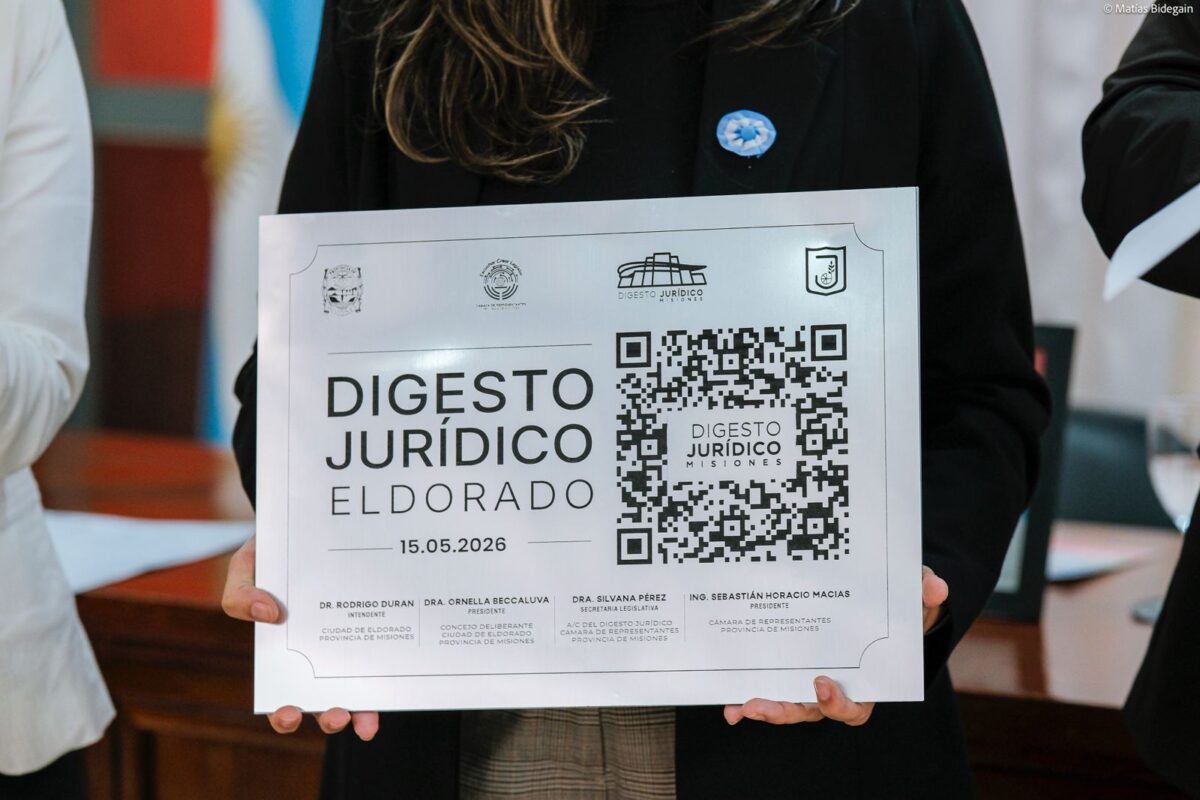 Eldorado presento su Digesto Juridico tras analizar mas de 6.800 ordenanzas 4 - 5