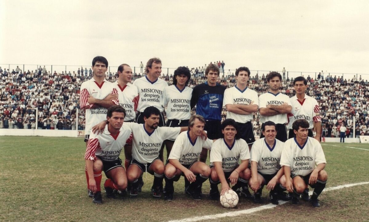 La vez que Maradona jugó en Posadas y dejó una obra maestra para la historia 1 2 - La tarde en que Maradona convirtio a Posadas en leyenda 3 - 1
