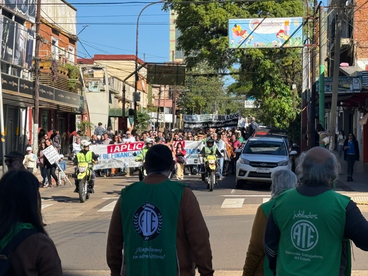 MARCHA FEDERAL EN POSADAS 1 - 1