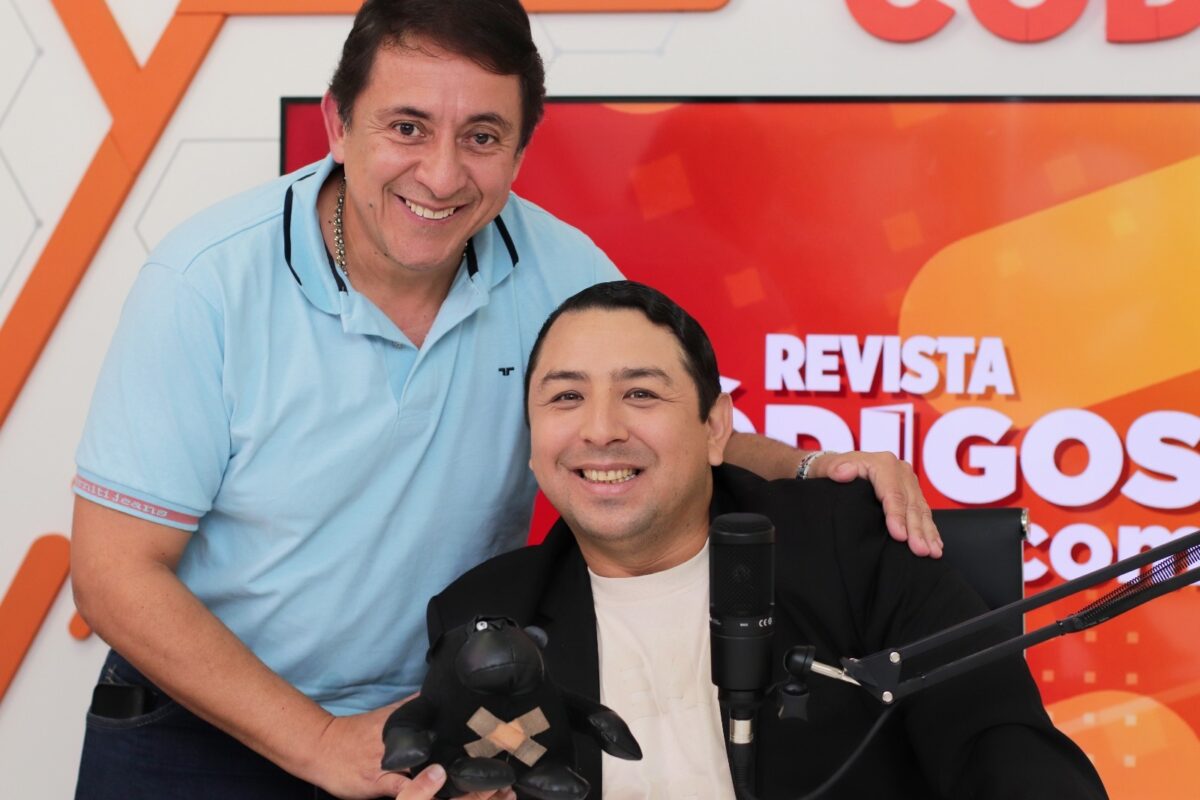 Martin Cesino y Rosana Spaciuk pasaron anoche por el streaming de Codigos 2 - 1