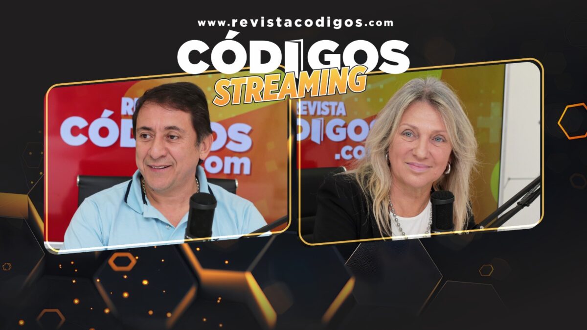 Martín Cesino y Rosana Spaciuk pasaron anoche por el streaming de Códigos