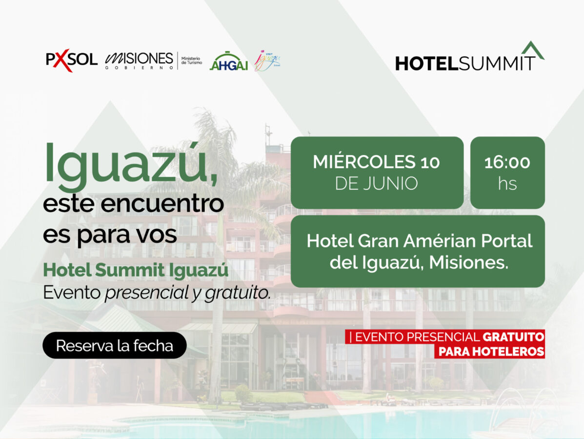 Puerto Iguazu sera sede del Hotel Summit 2026 con foco en innovacion y turismo 1 - 1