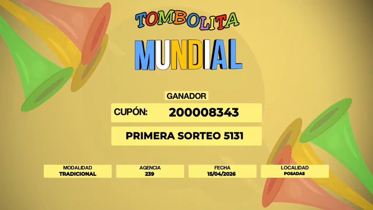 Tombolita mundial segundo ganador