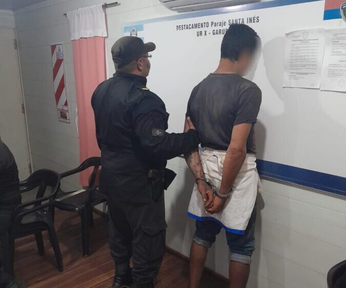 detenido garupá