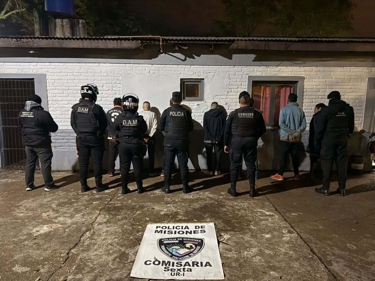 detenidos posadas