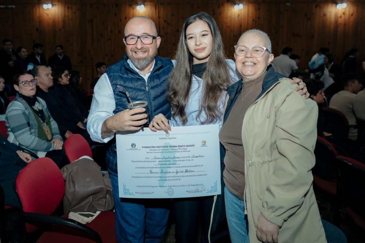 El ITEC Iguazú celebró una nueva colación y Passalacqua resaltó el valor de la educación técnica 5 10 - itec 2 - 9