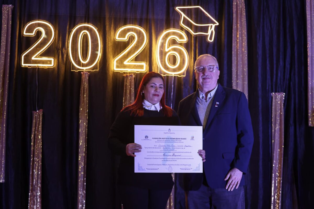 El ITEC Iguazú celebró una nueva colación y Passalacqua resaltó el valor de la educación técnica 10 20 - itec 8 - 19