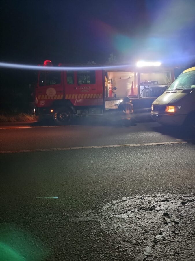 Una maniobra de sobrepaso terminó en un choque frontal con familias heridas en la Ruta 14 1 2 - maniobra sobrepaso 1 - 1