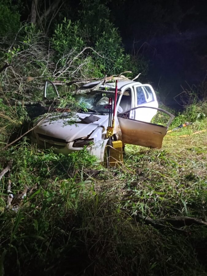 Una maniobra de sobrepaso terminó en un choque frontal con familias heridas en la Ruta 14 3 6 - maniobra sobrepaso 3 - 5
