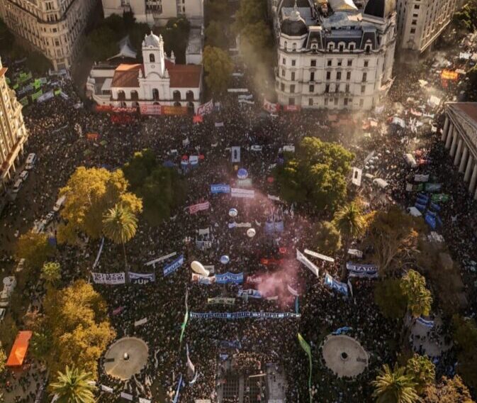 marcha universitaria