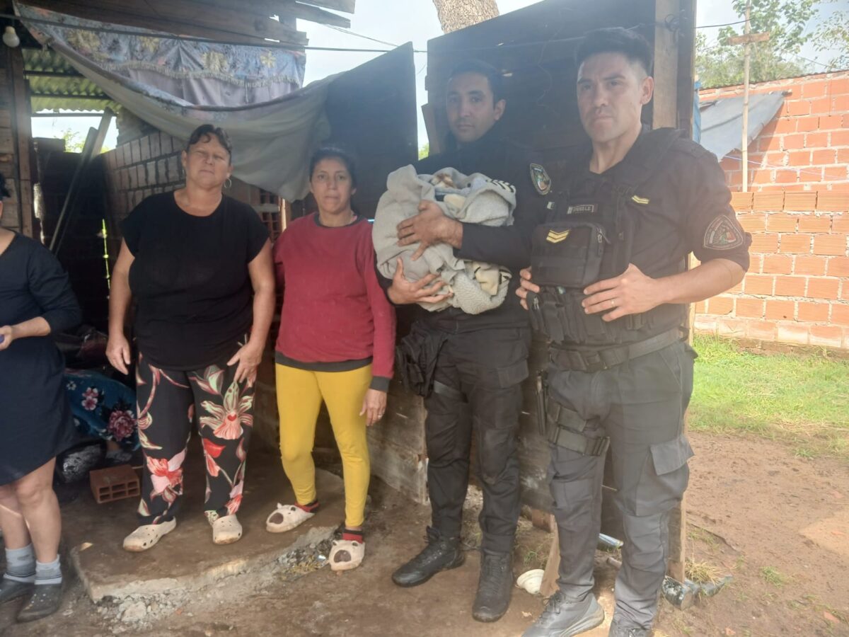 Policías asistieron un parto en Garupá 1 2 - parto 2 - 1
