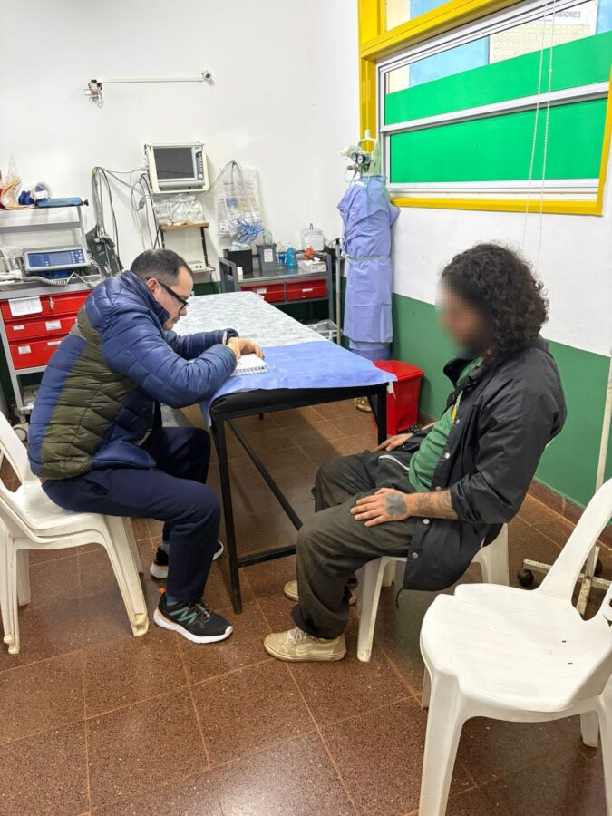 Mediante geolocalizacion rescataron a 3 ciclistas extraviados en Santa Ana 4 - 5
