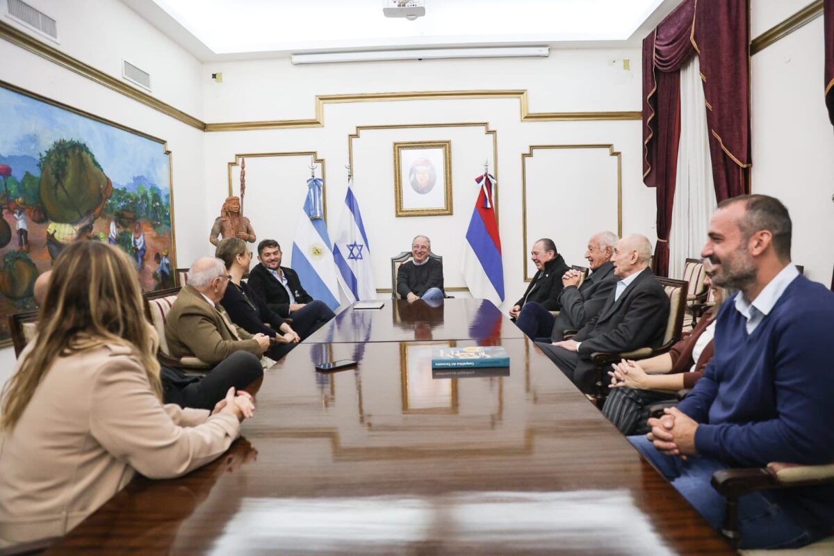 Passalacqua recibió a representantes de Israel para avanzar en vínculos de cooperación tecnológica 2 4 - PASSALACQUA 3 1 - 3