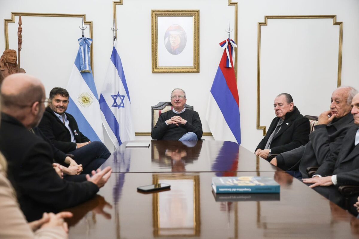 Passalacqua recibió a representantes de Israel para avanzar en vínculos de cooperación tecnológica 3 6 - PASSALACQUA 4 1 - 5