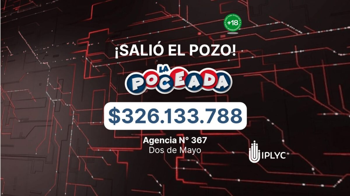 Apostador de Dos de Mayo ganó más de $300 millones con la Poceada Misionera