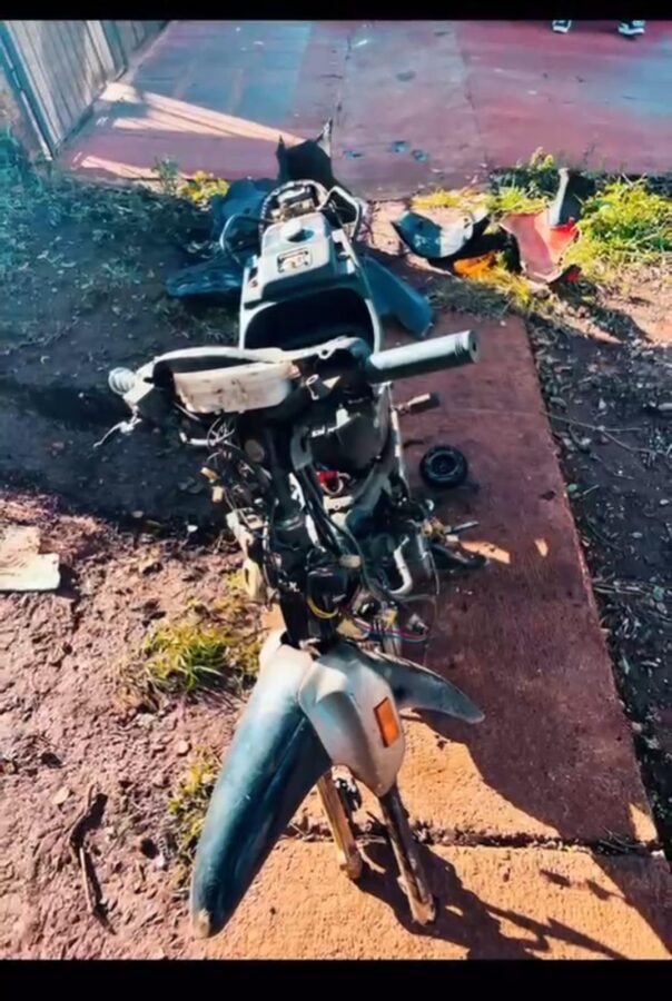 Rápida intervención policial evitó el desguace de una motocicleta en Posadas 2 4 - Rapida intervencion policial evito el desguace de una motocicleta en Posadas 1 - 3