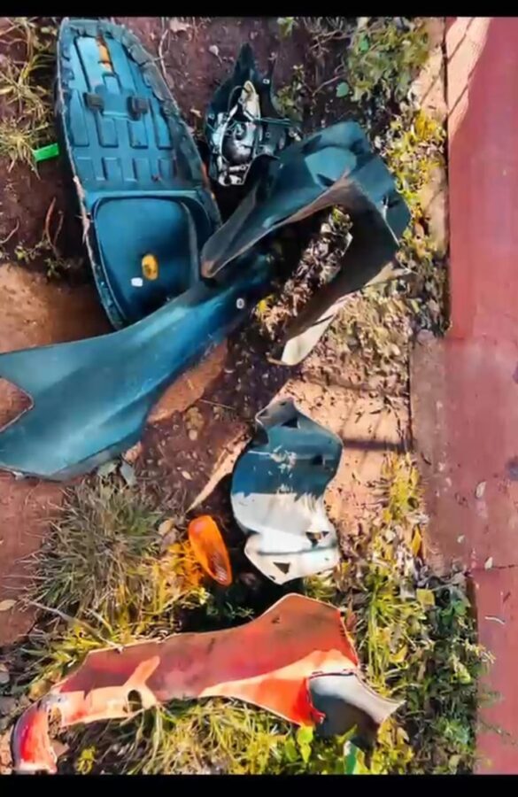 Rápida intervención policial evitó el desguace de una motocicleta en Posadas 1 2 - Rapida intervencion policial evito el desguace de una motocicleta en Posadas 3 - 1