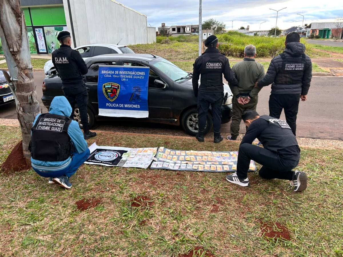 ladron detenido