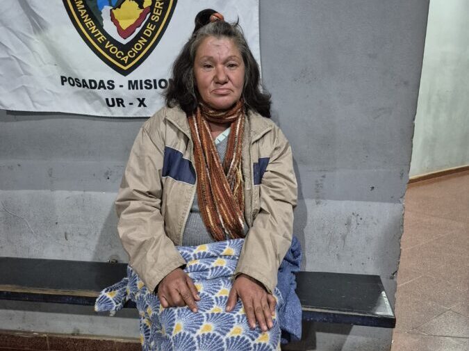 mujer desorientada