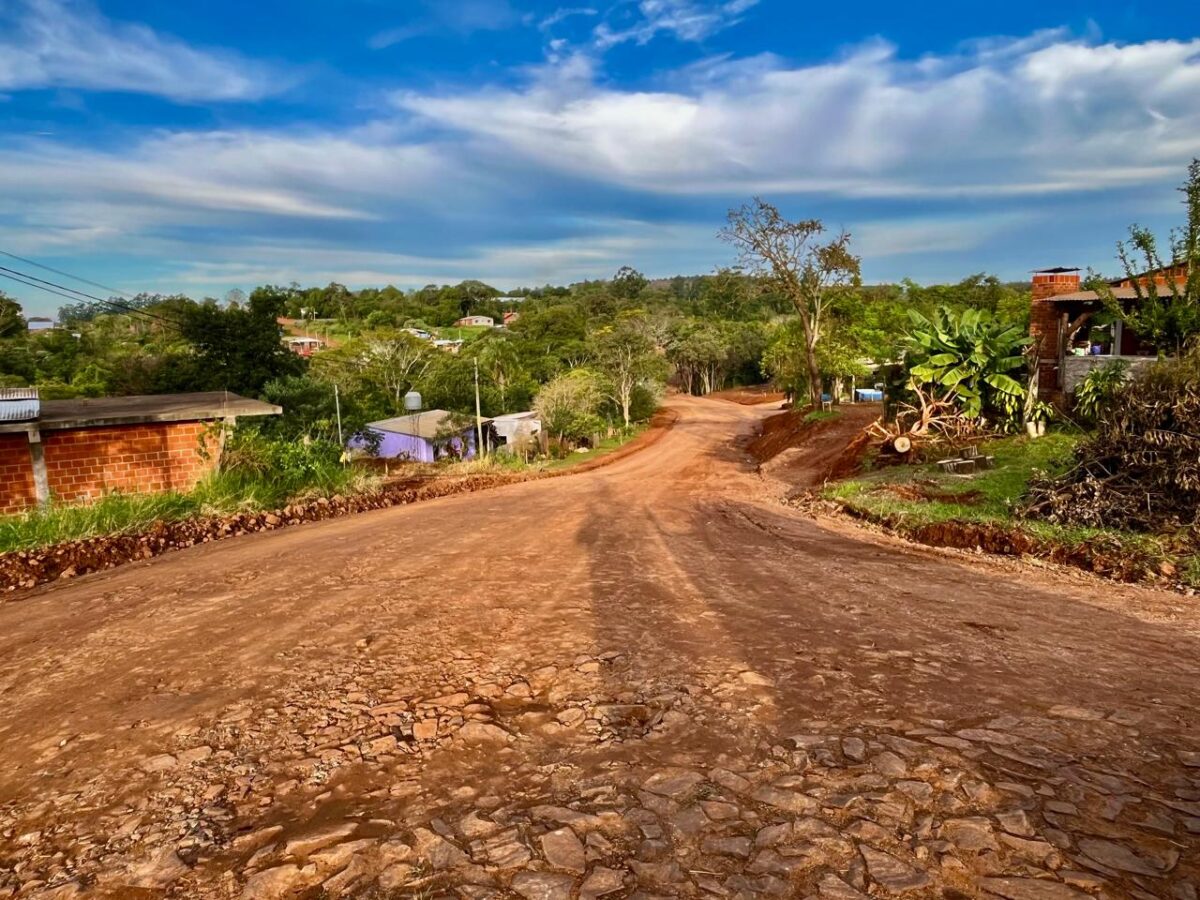 Puerto Rico: continúan las mejoras en infraestructura vial en el loteo Klein 7 14 - obras loteo puerto rico 1 - 13