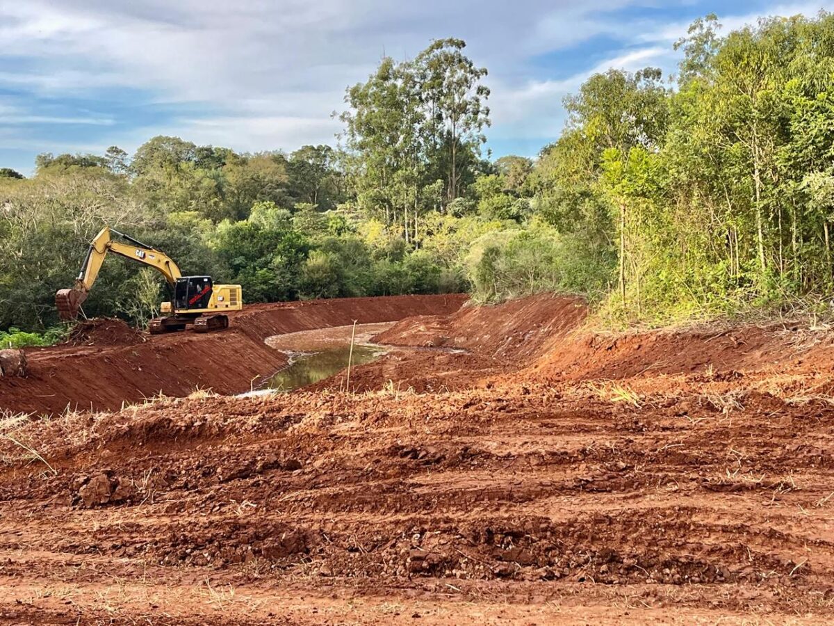 Puerto Rico: continúan las mejoras en infraestructura vial en el loteo Klein 1 2 - obras loteo puerto rico 2 - 1
