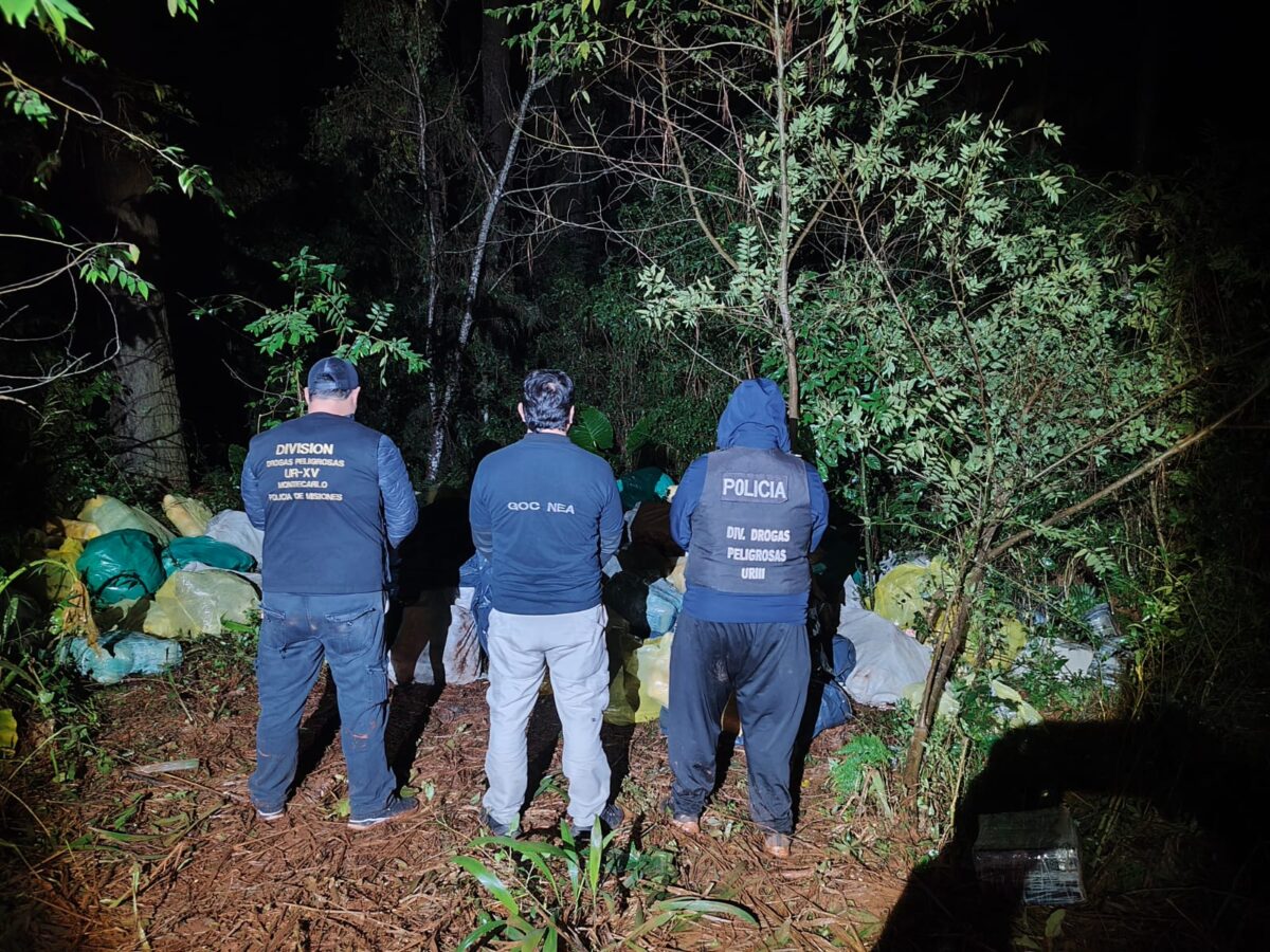 Secuestraron casi seis toneladas de marihuana valuadas en más de $21 mil millones en Caraguatay 4 8 - secuestro de drogas 1 - 7