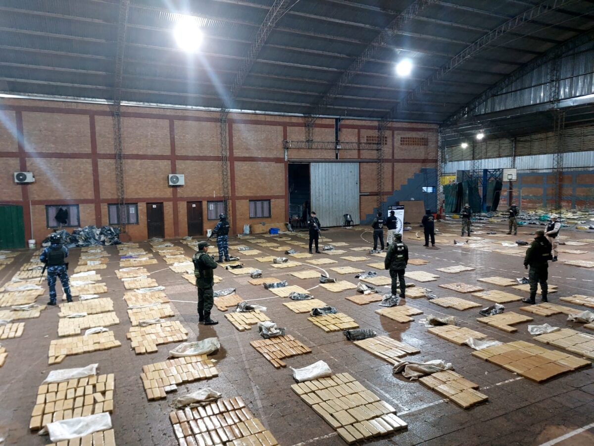 Secuestraron casi seis toneladas de marihuana valuadas en más de $21 mil millones en Caraguatay