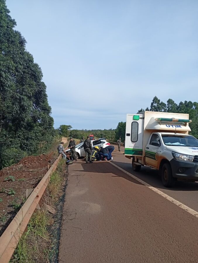 Detuvieron a un conductor alcoholizado tras un despiste sobre la ruta Nacional 14 1 2 - Detuvieron a un conductor alcoholizado tras un despiste sobre la Ruta Nacional 14 1 - 1
