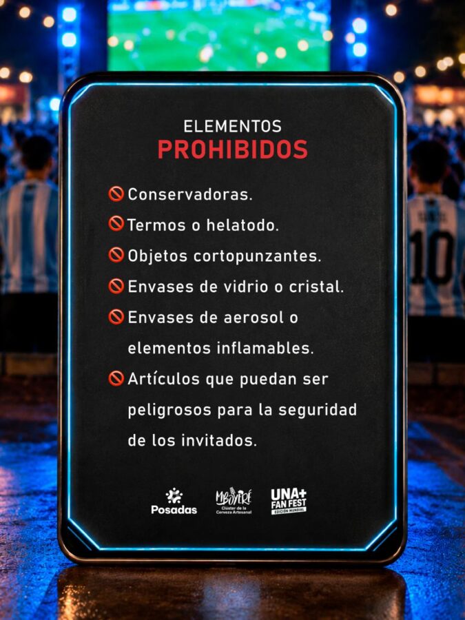 Hoy se vive la Fan Fest para alentar a la Selección Argentina en La Cascada de Posadas 2 4 - Hoy se vive la Fan Fest para alentar a la Seleccion Argentina en La Cascada de Posadas 1 - 3