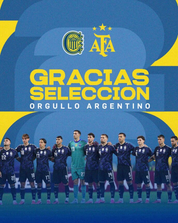 Rosario Central borró a Messi en su posteo para la Selección argentina y las redes reaccionaron 1 2 - Rosario Central borro a Messi en su posteo para la Seleccion argentina y las redes reaccionaron 1 - 1