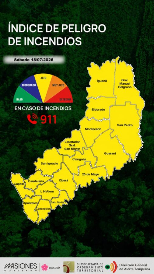 Alerta por alto riesgo de incendios en Misiones: piden extremar los cuidados 1 2 - WhatsApp Image 2026 07 18 at 11.00.18 - 1