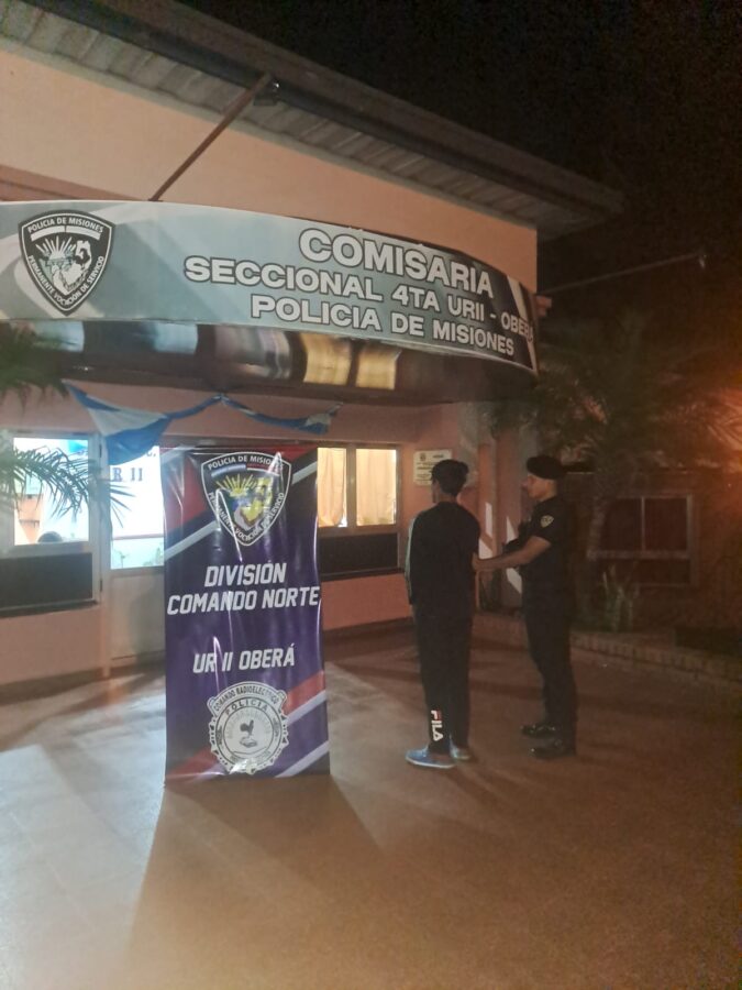 Detuvieron a "Huevito", investigado por una seguidilla de robos y hurtos en Oberá 2 4 - huevito 2 - 3