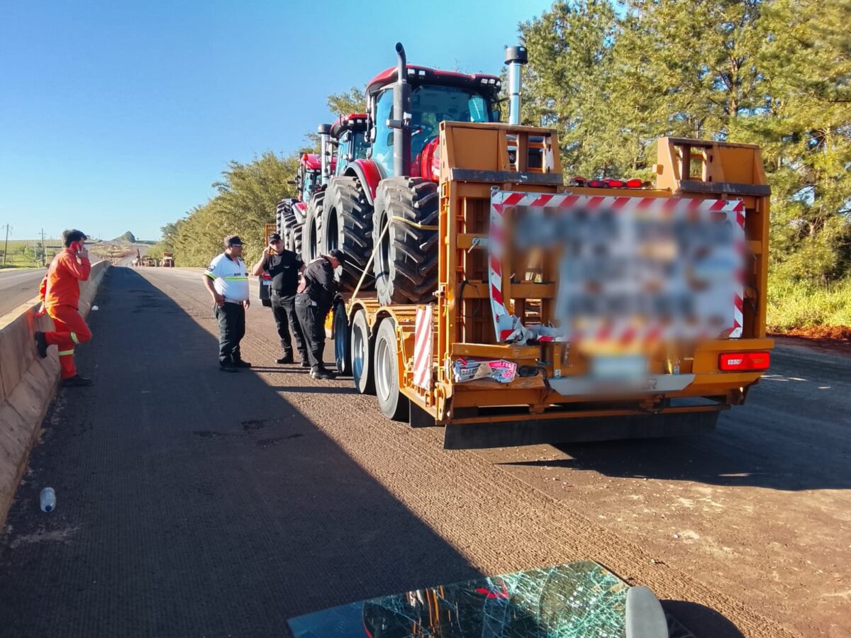 Cuatro pasajeros fueron hospitalizados tras el choque de un colectivo contra un carreton sobre la ruta 105 1 - 1