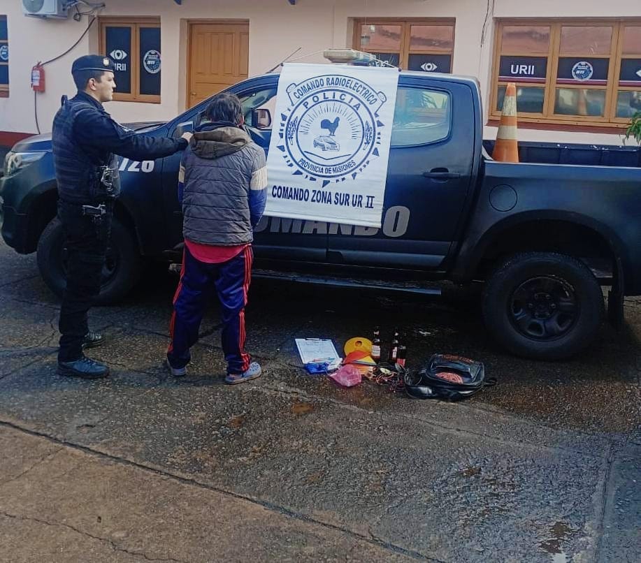 Investigadores capturaron a un delincuente tras robar a tres comercios y una vivienda en Eldorado 2 - 1