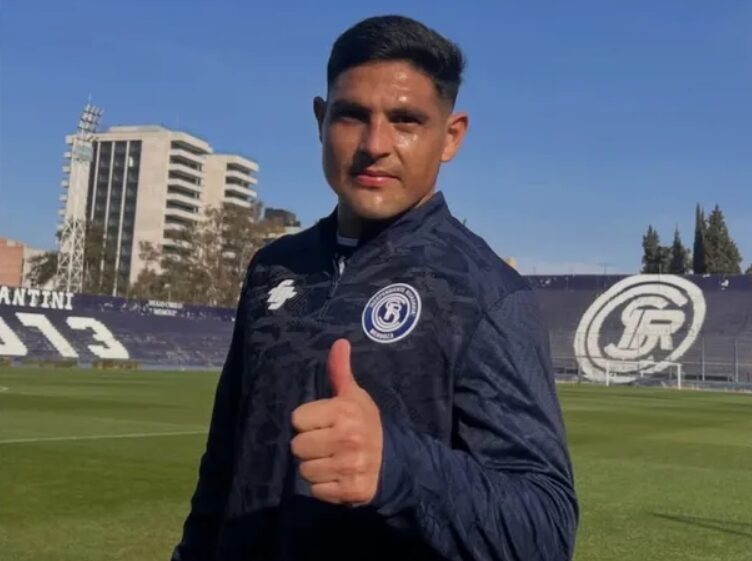 Maximiliano Salas fue presentado en Independiente Rivadavia tras su salida de River