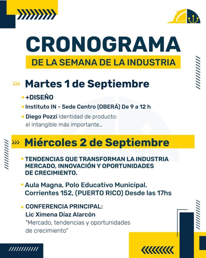 Misiones realizara la Semana de la Industria 2026 con rondas de negocios y actividades de formacion 3 - 3
