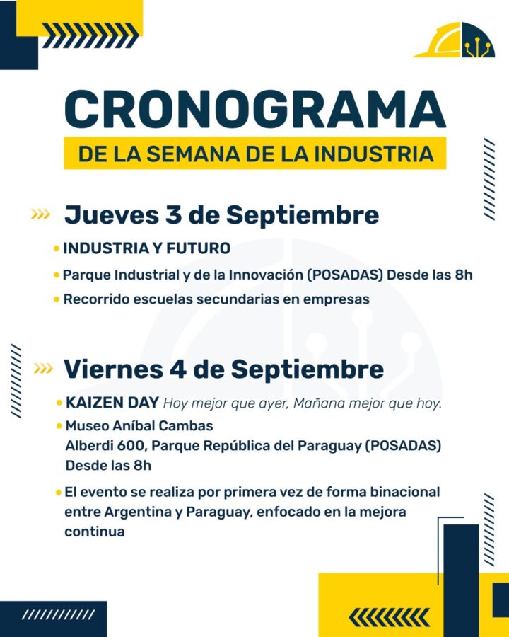 Misiones realizara la Semana de la Industria 2026 con rondas de negocios y actividades de formacion - 7