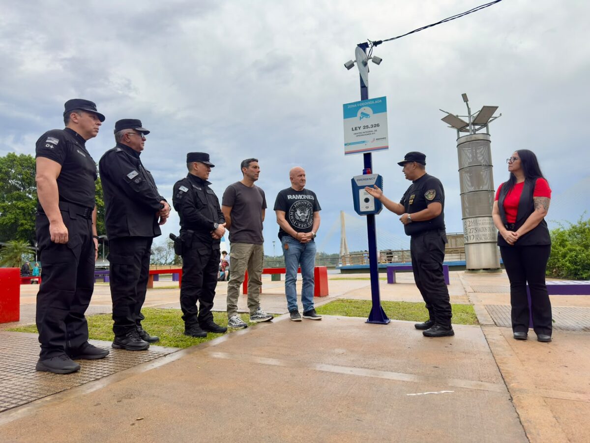 Puerto Iguazú fortalece su seguridad con tecnología inteligente y nuevos agentes policiales