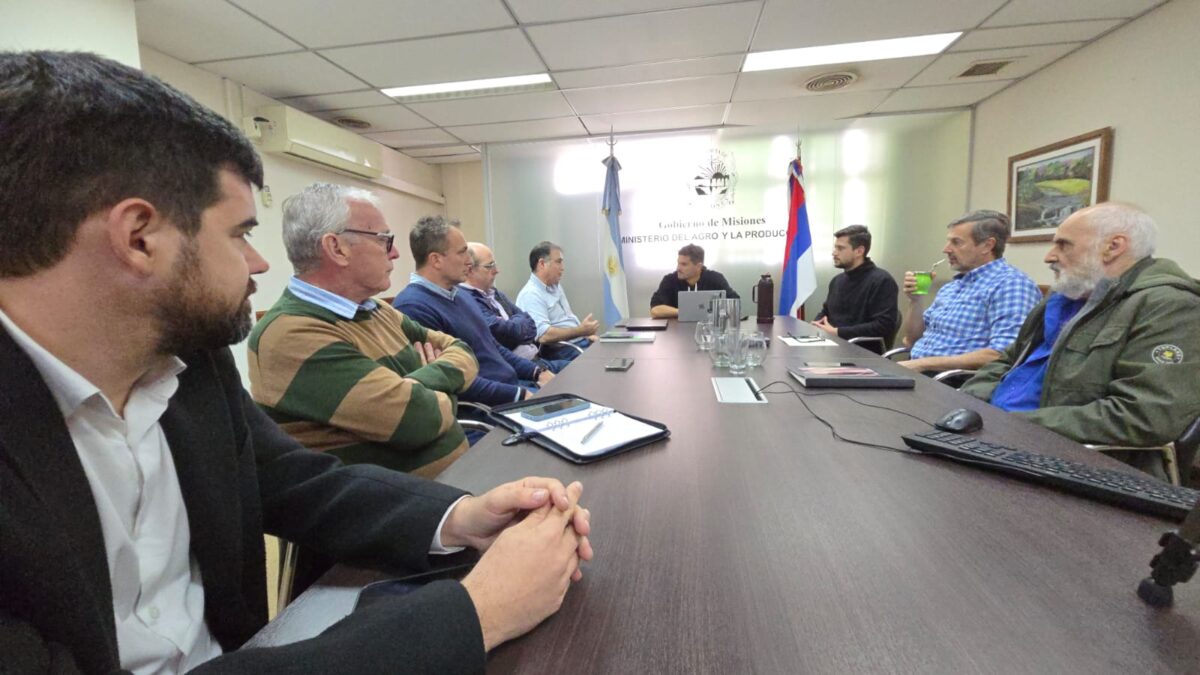 Misiones coordina acciones para enfrentar el posible impacto de "El Niño" en el sector productivo 3 6 - Reunion Agro ElNino 2 - 5
