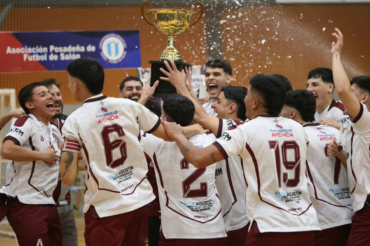 Torino campeón nacional de futsal: el fruto del trabajo y un lugar en la historia del deporte misionero